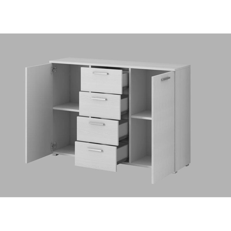 Paley 132cm Sideboard, White