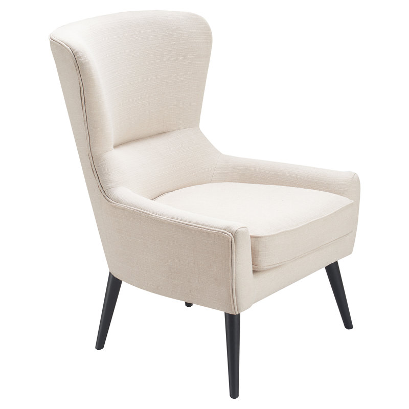 Fauteuil à oreilles Tommy Hilfiger Auburn, Ivoire