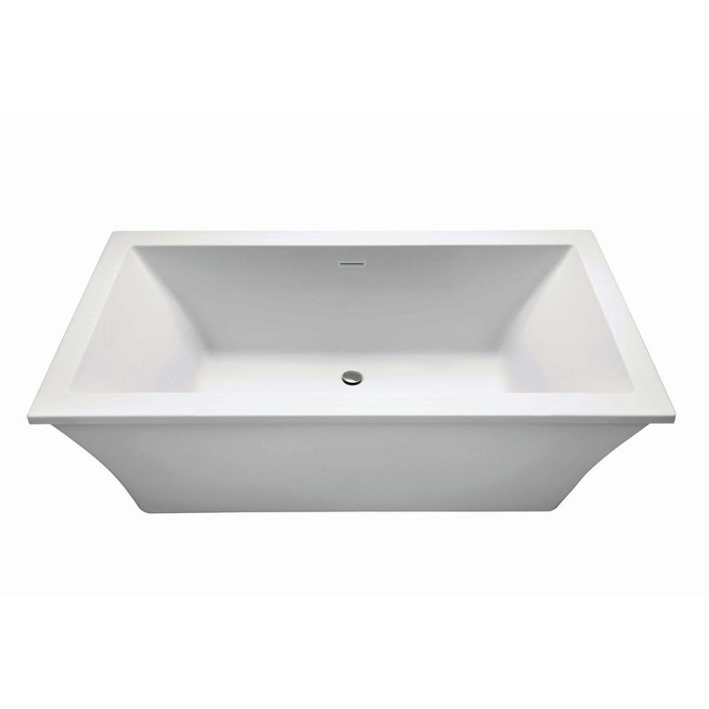 MTI Solutions Soaker Tub, White