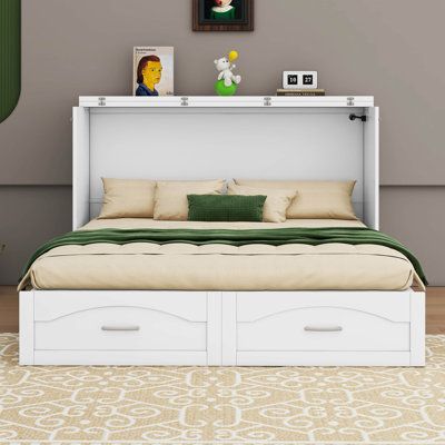 Comesha Murphy Storage Bed
