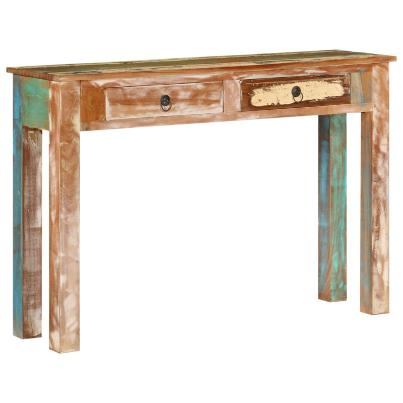 Debro 43.3'' Solid Wood Console Table