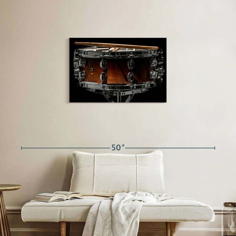 Abarca Musical Drum, 20" H x 30" W