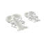 Bol décoratif en aluminium Apollo - ensemble de 2-685958254