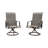 Swanville 4 - Person Patio Dining Set Square Table-1573473525