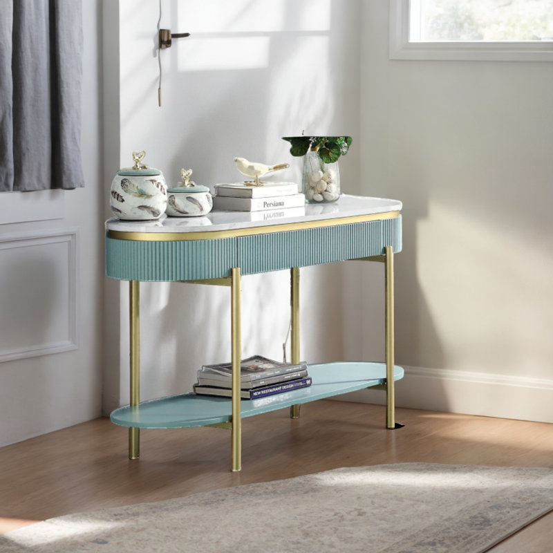 Console 48, Bleu sarcelle
