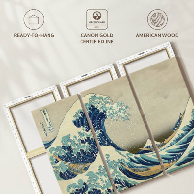 " The Great Wave Off Kanagawa " 3 - Pieces