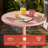 Iftikhar Round Metal Outdoor , 23.6'' in. W 23.6'' in. D-39641787