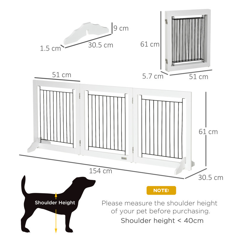 Free Standing Pet Gate