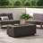 40" Outdoor 40,000 BTU Rectangular Mgo Concrete Propane Fire Pit,Tank Cover Not Included-571691566