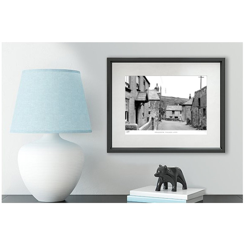 Polgooth, Village C1955 - Single Picture Frame Print, 40cm H x 50cm W x 2.3cm D