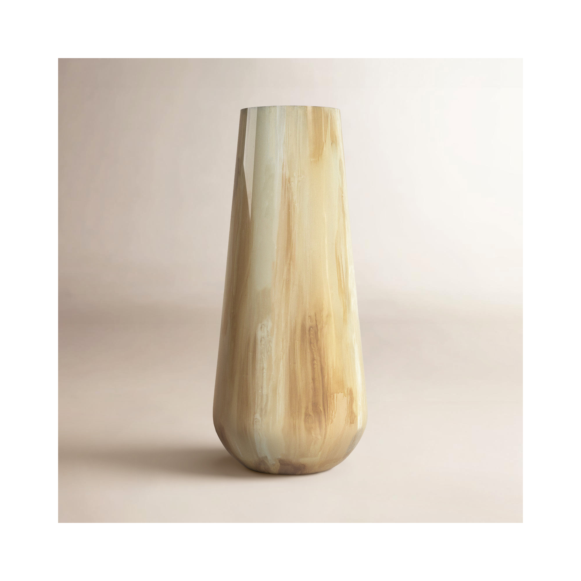 Eytan Metal Table Vase, 18" H x 8" W x 8" D