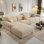 French-style Minimalist Living Room Sofa
