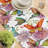 Fabric Textile Products Inc 100% Cotton Table Runner Floral Botanical Print Ivory-534185064
