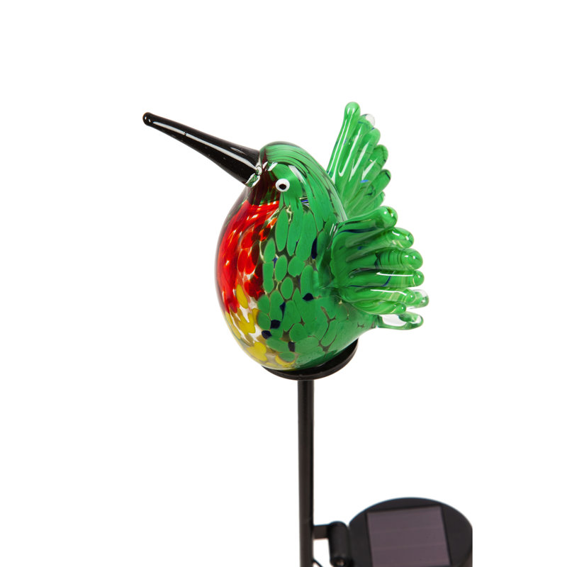 Piquet de jardin solaire en verre Karieliz