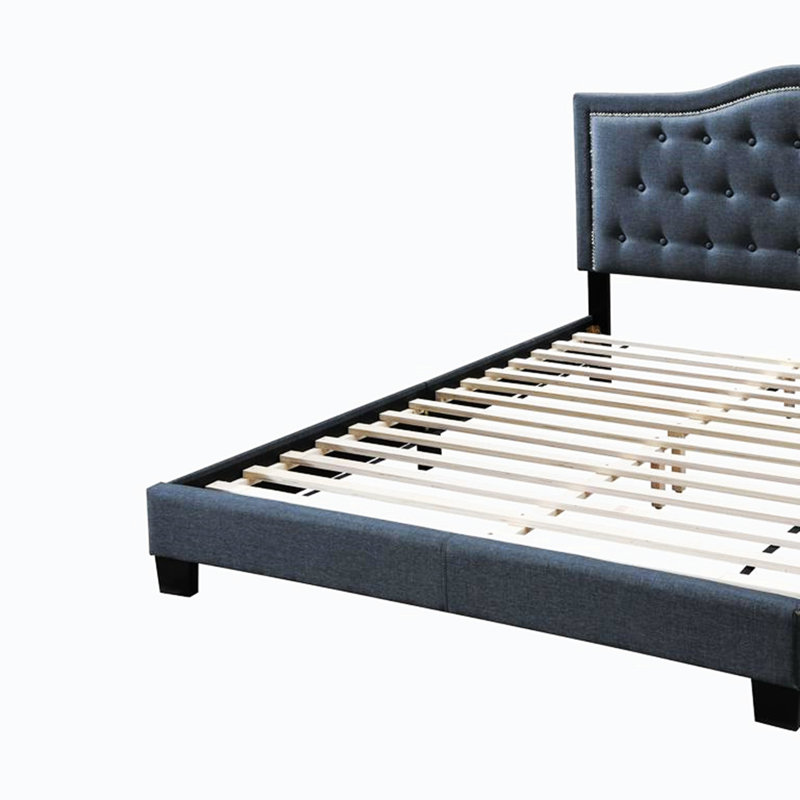 Upholstered Panel Bed