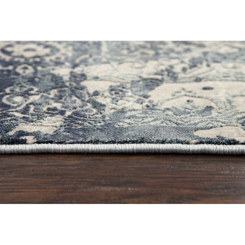 Carey Abstract Indoor Rug, Rectangle 2'7" x 9'6"