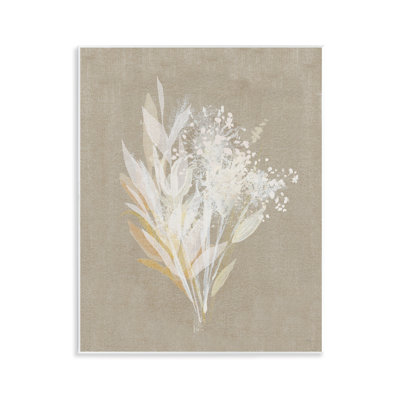 Natural Herb Impression Wall Plaque, design by Susan Jill