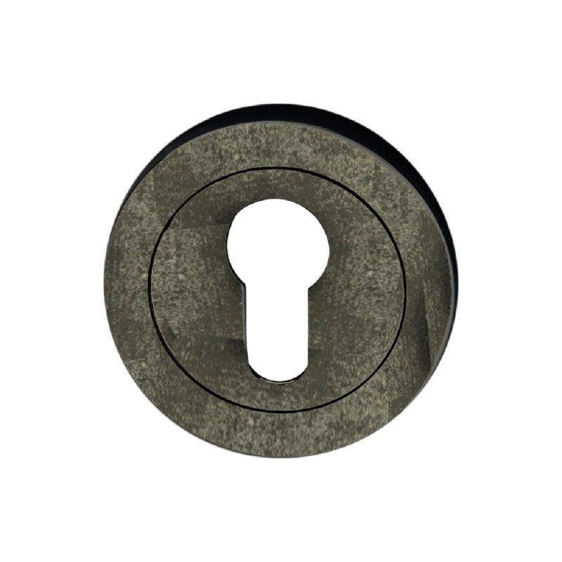 Euro Profile Escutcheon, Pewter