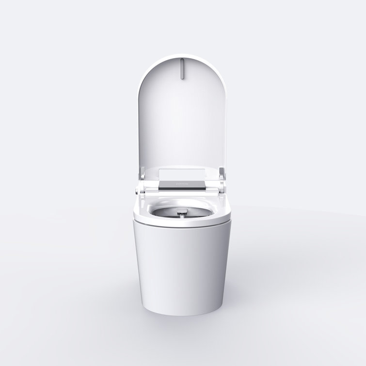Elongated Smart Toilet 1.34 GPF With Auto Open/Close, Heated Seat, And Advanced Bidet Functions