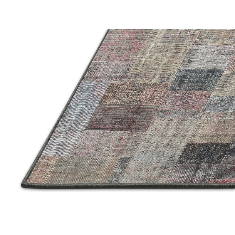 Patchwork Indoor Rug, Rectangle 2' x 3'