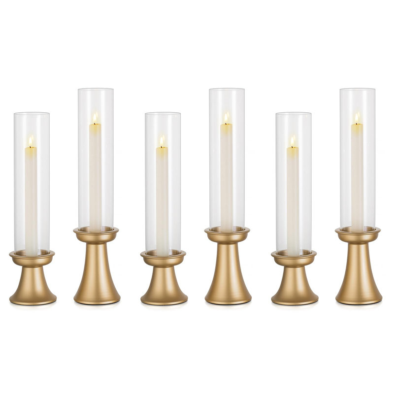 Carbondale 6 Piece Tabletop Candlestick Set