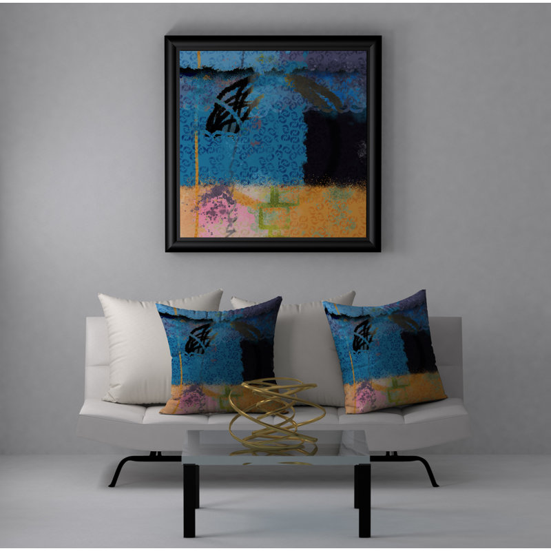  Housse et insert de coussin carré Falling More, 24" X 24"