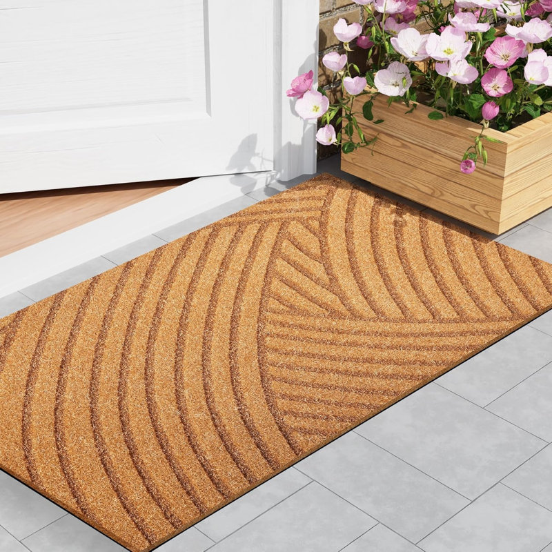 Non-Slip Door Mat For Outdoors And Indoors: Durable Indoor Outdoor Welcome Mat, 24" W x 36" L