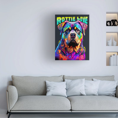 Art sur toile, Bachelor Dean Russo Rottie