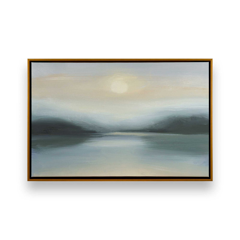 «Last Sunset of Spring II» par Ethan Harper, reproduction d'art sur toile, H 12 po x l 16 po, Gold