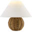 Mini lampe de table en rotin 10 po Chemise-732937967-721440527