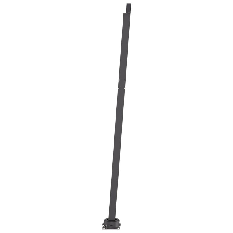 Asko Retractable Patio Awning, Yellow, 245cm H x 450cm W x 350cm D