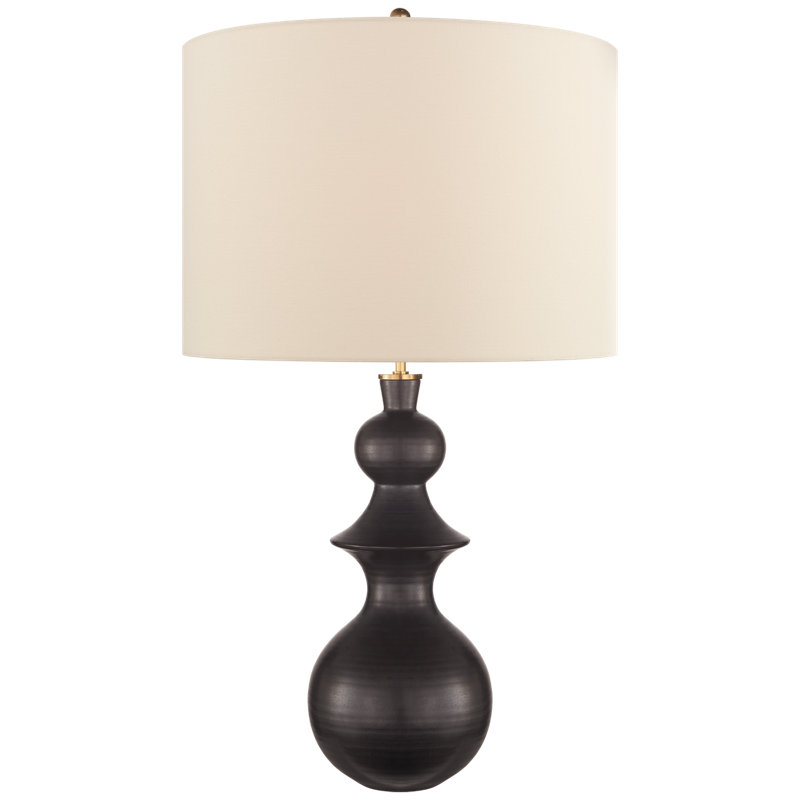 kate spade new york Saxon Large Table Lamp, Metallic Black