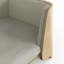 Luxury Curved Wood Dog Bed-807966916