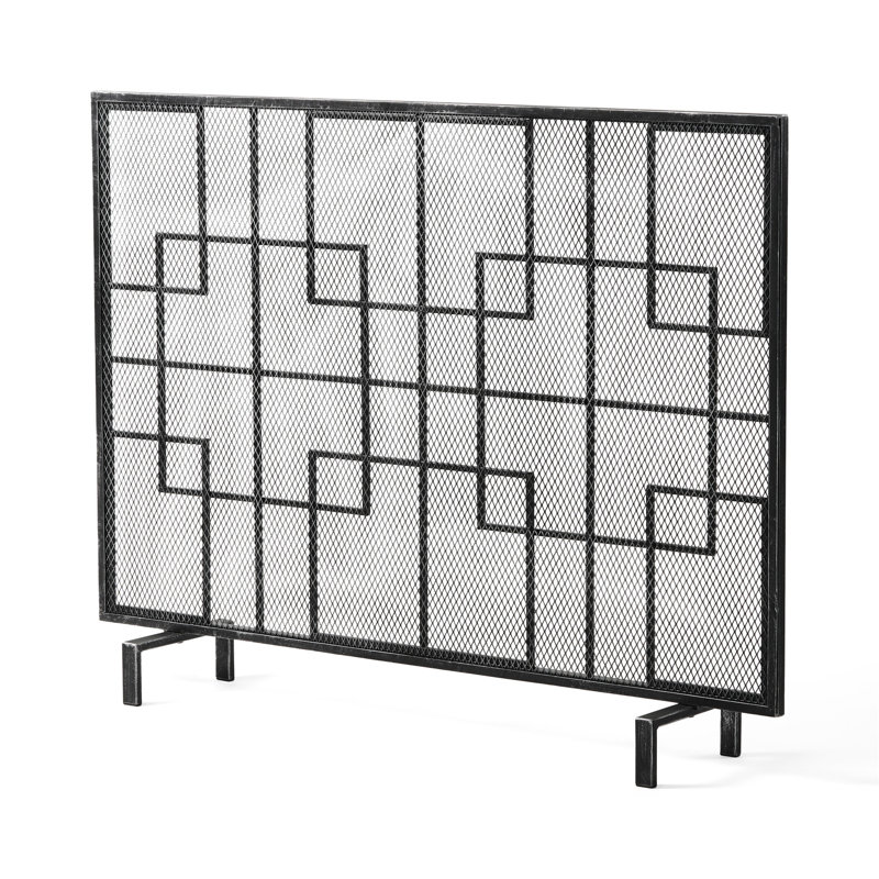 Barrière de foyer en fer
