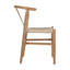 Chaise de salle à manger commerciale en bois et en papier Kraft-789356492-791759287