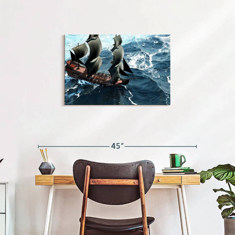 Mehar Pirate Boat, 20" H x 30" W