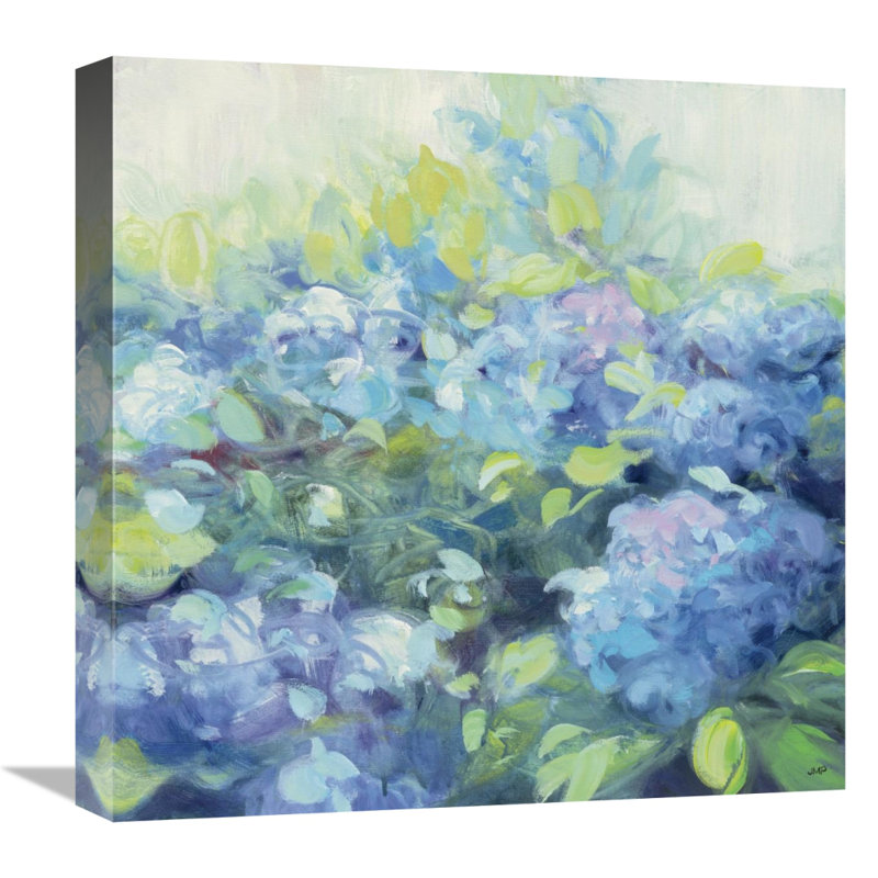 " Bright Hydrangea II " Print, 36" H x 36" W