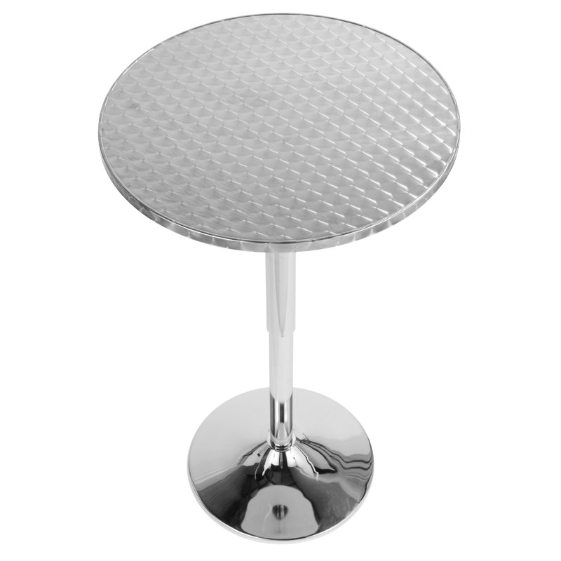 Bar Height Metal Dining Table