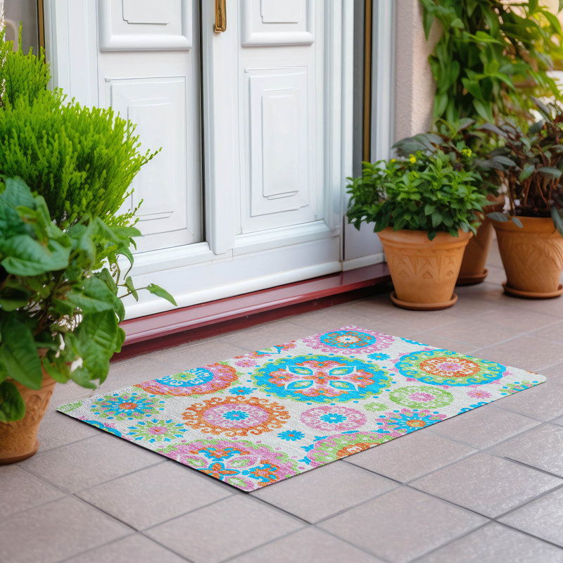  Tapis d'entrée / extérieur antidérapant Ferrand, Rectangle 1 pi 8 po x 2 pi 6 po