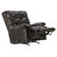 Fauteuil inclinable en cuir italien Piazza-24676439-24676440