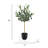 24" Petite Artificial Olive Tree in Pot