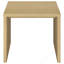 Table de bout d'appoint en chêne clair