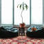 Tapis rouge foncé Finest Ghazni 6 pi 8 po x 9 pi 6 po