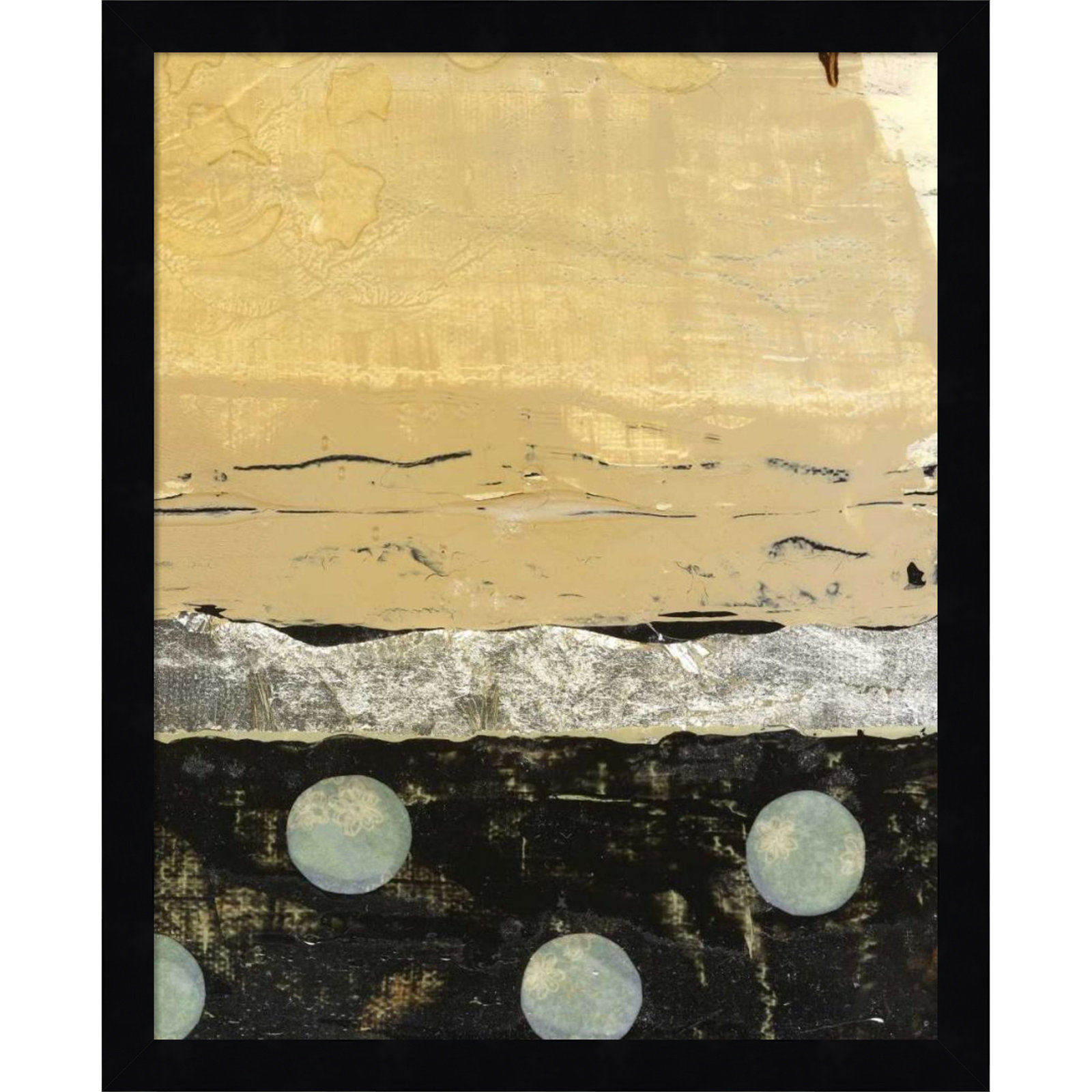 Dirty Weather II Print by Natalie Avondet, Black, 17" H x 14" W