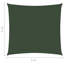Balta 2m x 2m Square Shade Sail