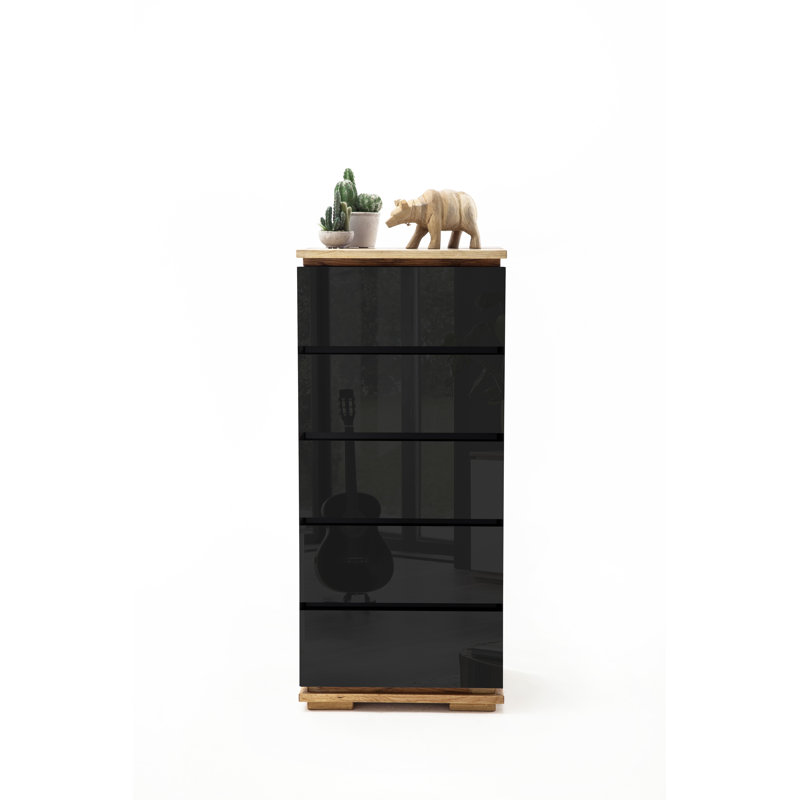 Dacian chest of drawers, Black