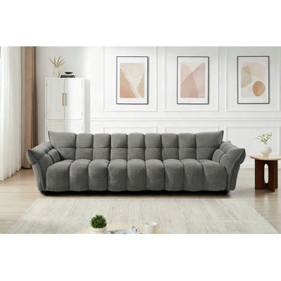 93.7" W Upholstered Modular Sofa