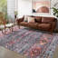 Geometric Cotton and Chenille Flatweave Area Rug-904211203