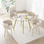 Chaise rembourrée en velours-118095821