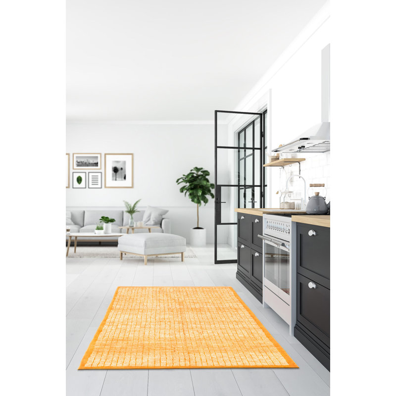 Opulence Burnt Orange Rug 6'0" x 9'2"